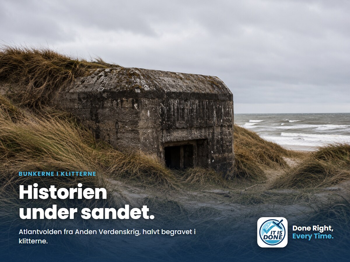 Bunkerne i klitterne: historien under sandet på vestkysten