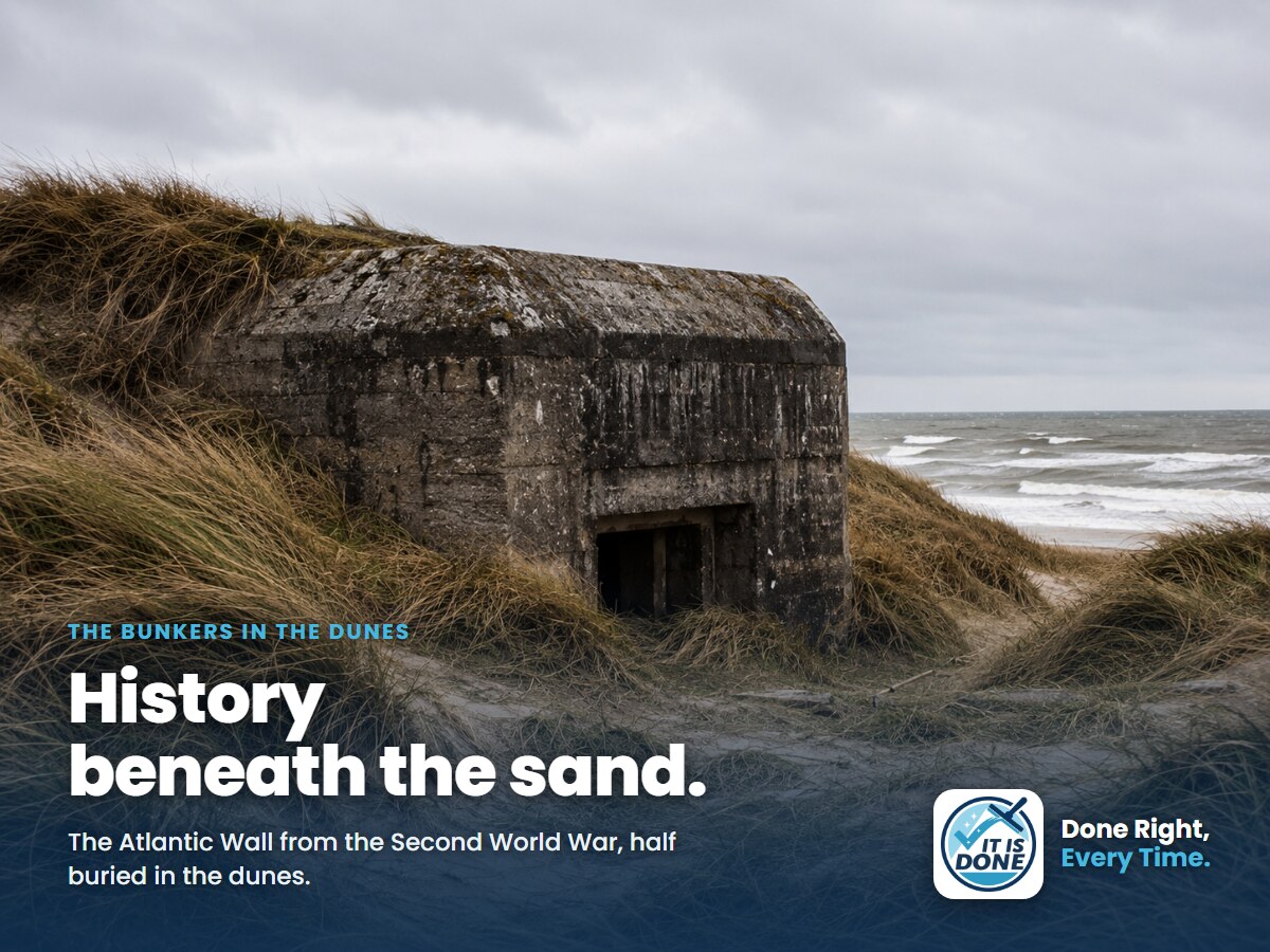 The bunkers in the dunes: the history beneath the sand on the west coast