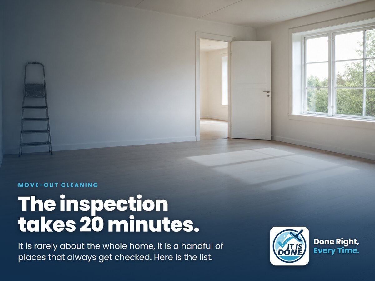 Move-out cleaning checklist: how to hand back your home