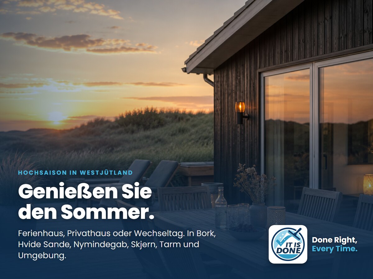 Hochsaison an der Westküste: planen Sie die Reinigung rechtzeitig