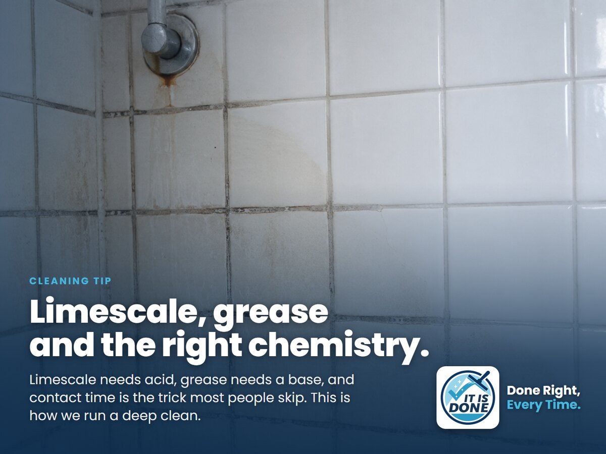 Deep cleaning: the order, the tricks and the right products