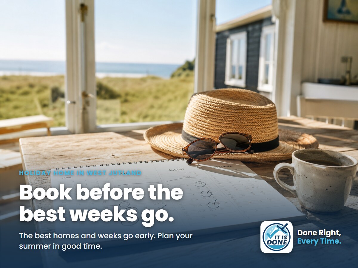 When should you rent a holiday home in West Jutland? Book before the best weeks are gone