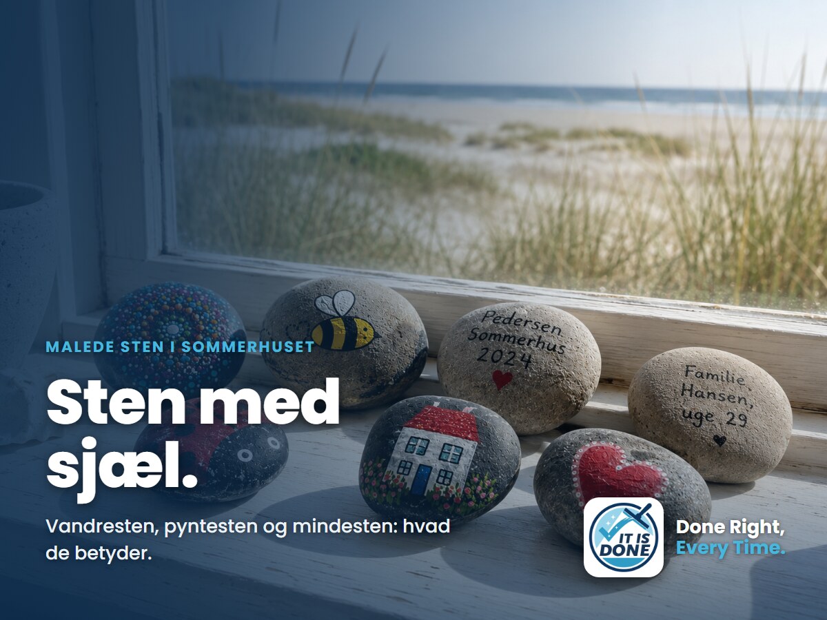 Malede sten i sommerhuset: hvad de tre slags betyder, og hvorfor du aldrig skal smide dem ud