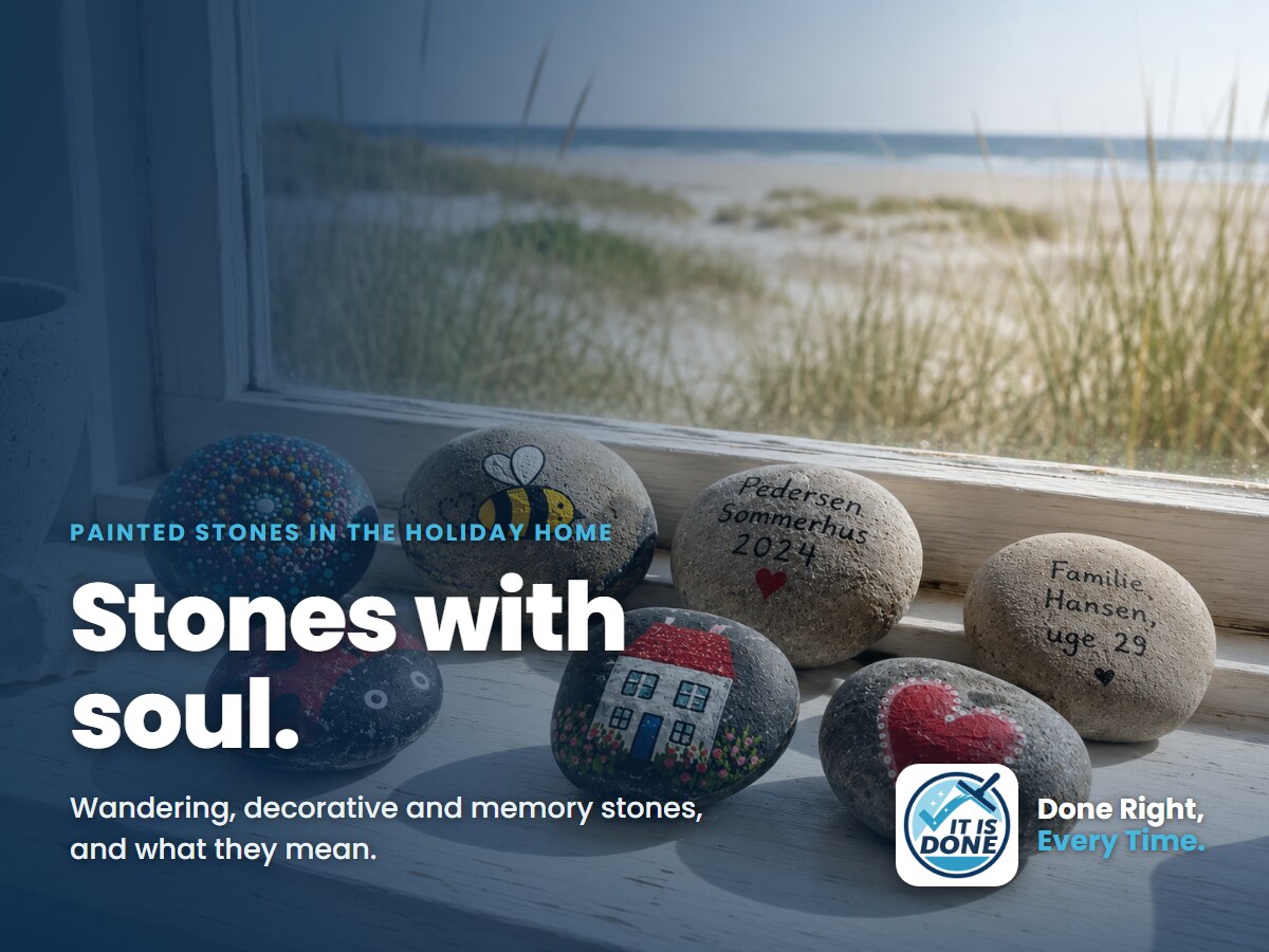 Painted stones in the holiday home: what the three kinds mean, and why you should never throw them out