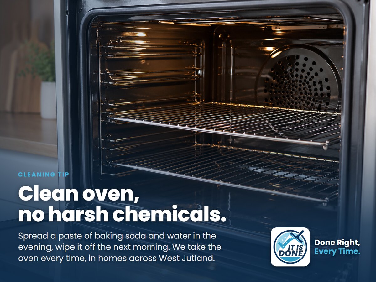 How to clean your oven without harsh chemicals