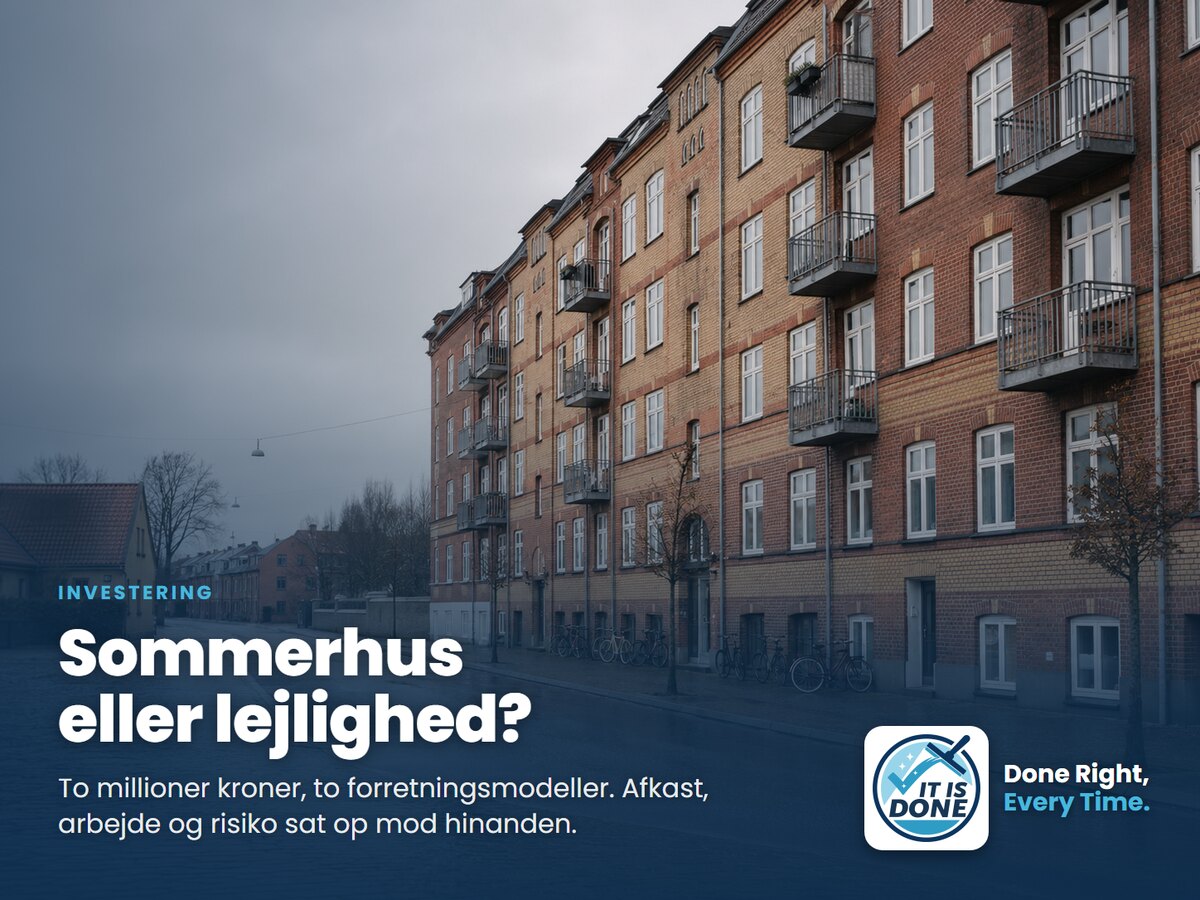 Sommerhus eller lejlighed: hvad kaster to millioner kroner af sig?