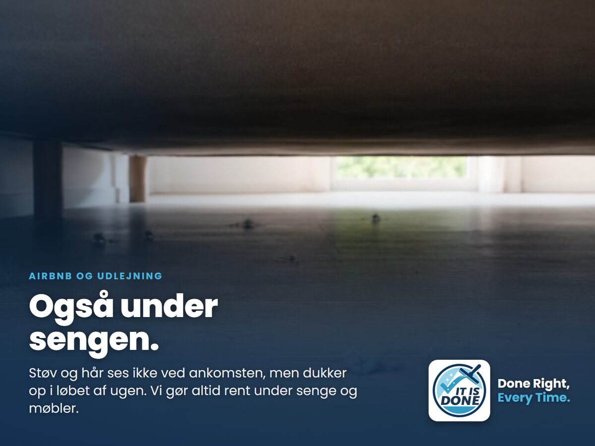 Under sengen: det gæsterne først opdager efter en uge