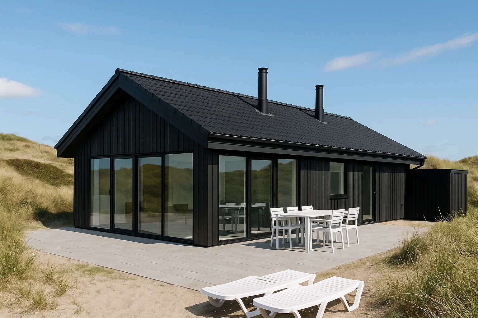 Spacious summer house ready for guests